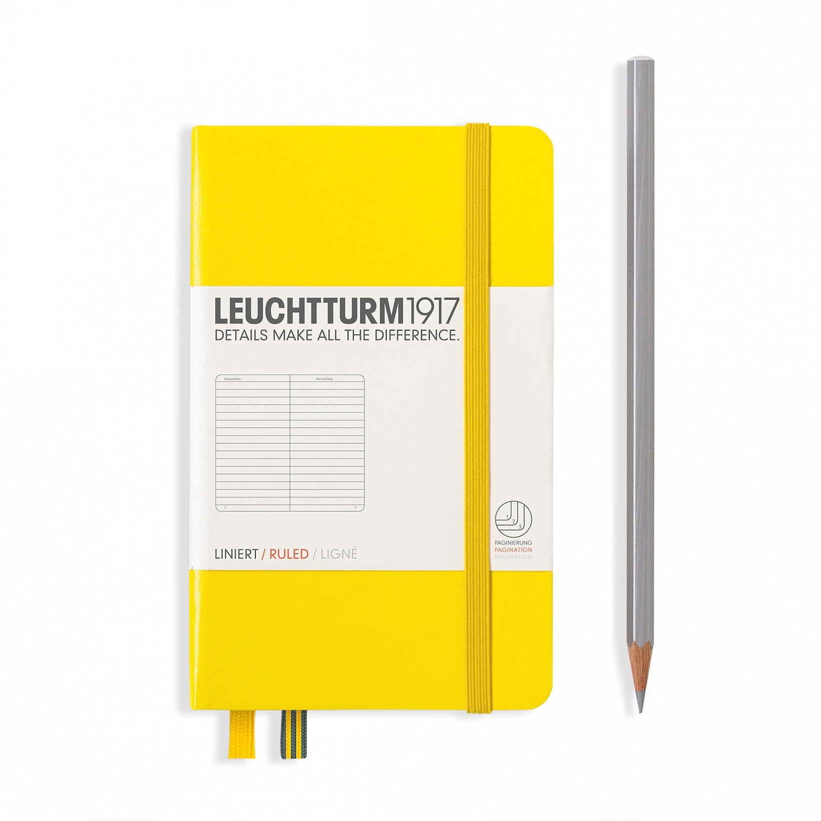 Leuchtturm1917 - A6 Ruled Hardcover Notebook (multiple colours available) - Smidapaper Ikigai Shop