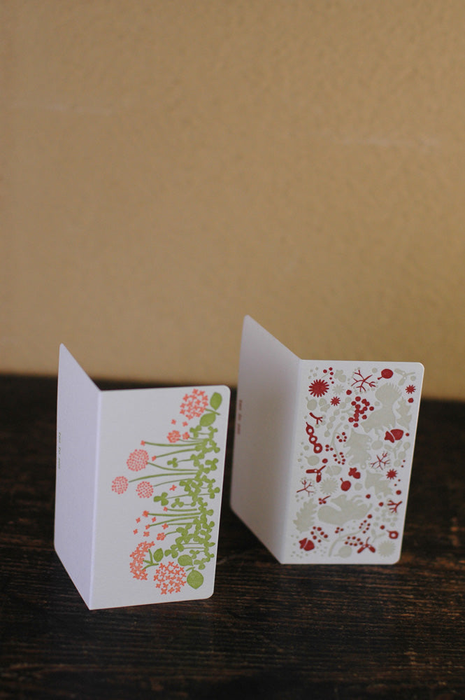 Classiky Forest Squirrel Red+ Pink Flower Washi Tape (Set of 2) - Smidapaper Ikigai Shop