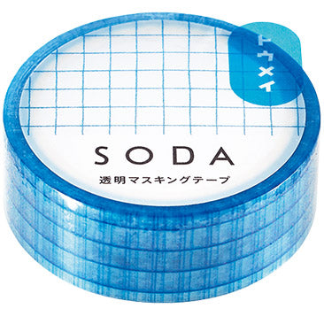 Hitotoki Soda PET Tape-15mm (4 designs, sold separately) - Smidapaper Ikigai Shop
