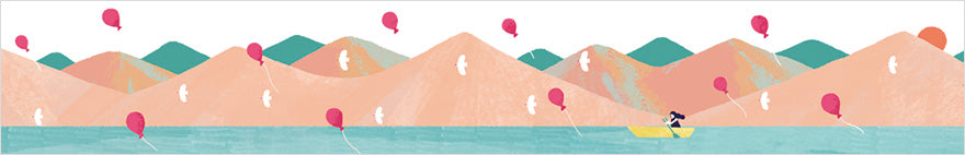 Hitotoki Soda PET Tape-30mm (6 designs, sold separately) - Smidapaper Ikigai Shop