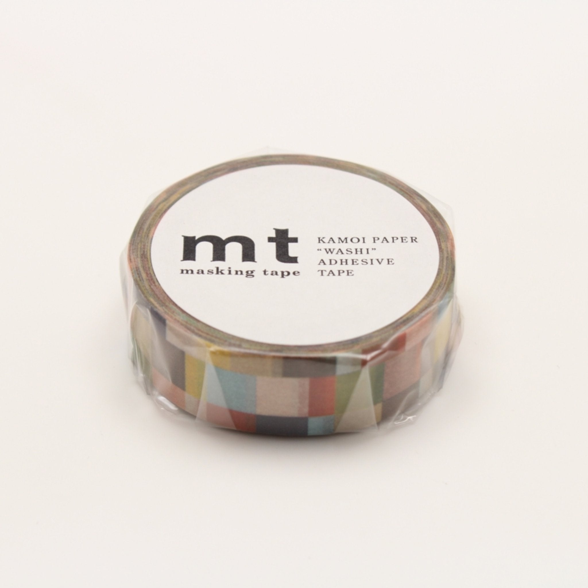 MT Washi Tape - Mazaic Greyish MT01D177 - Smidapaper Ikigai Shop