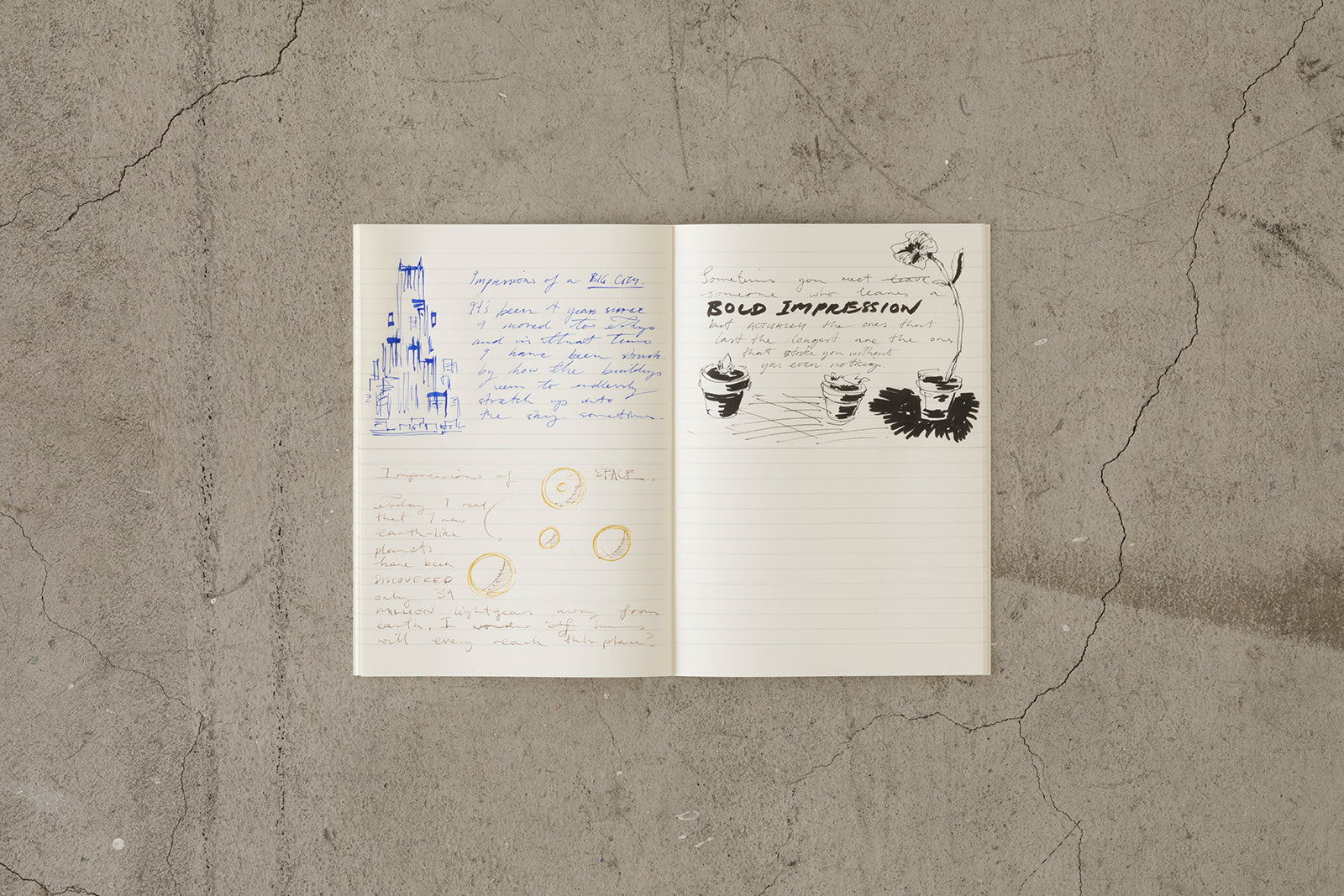 MD Notebook Light A5 | Ruled  (Set of 3) - Smidapaper Ikigai Shop