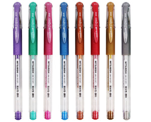 Uni-Ball Signo DX Gel Roller Pen 0.7mm - Metallic Colours (4 colours, sold separately) - Smidapaper Ikigai Shop
