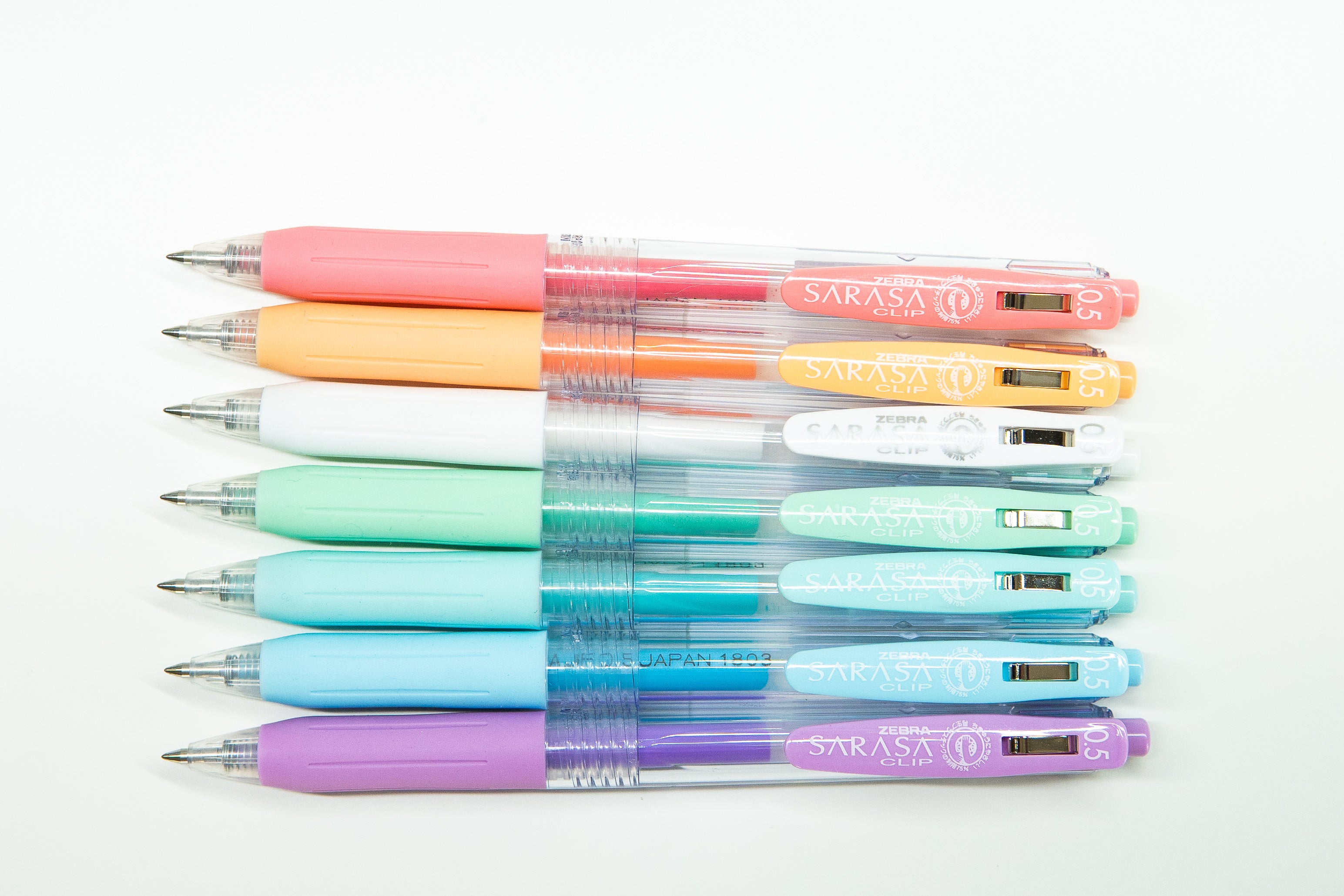 Zebra Sarasa Clip Gel Pen 0.5mm - Milk Series (5 colours, sold separately) - Smidapaper Ikigai Shop
