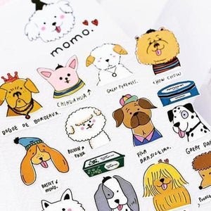 Suatelier - Stickers - Momo - Smidapaper Ikigai Shop
