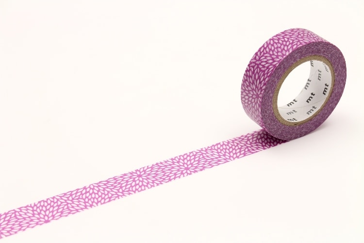 MT Washi Tape - Mujinagiku Sumire MT01D414 - Smidapaper Ikigai Shop