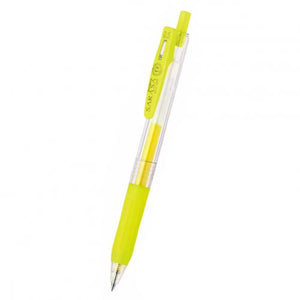 Zebra Sarasa Clip Gel Pen 0.5mm - Neon Series - Smidapaper Ikigai Shop