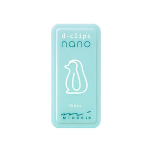 Midori D-Clips Nano Penguin - Smidapaper Ikigai Shop
