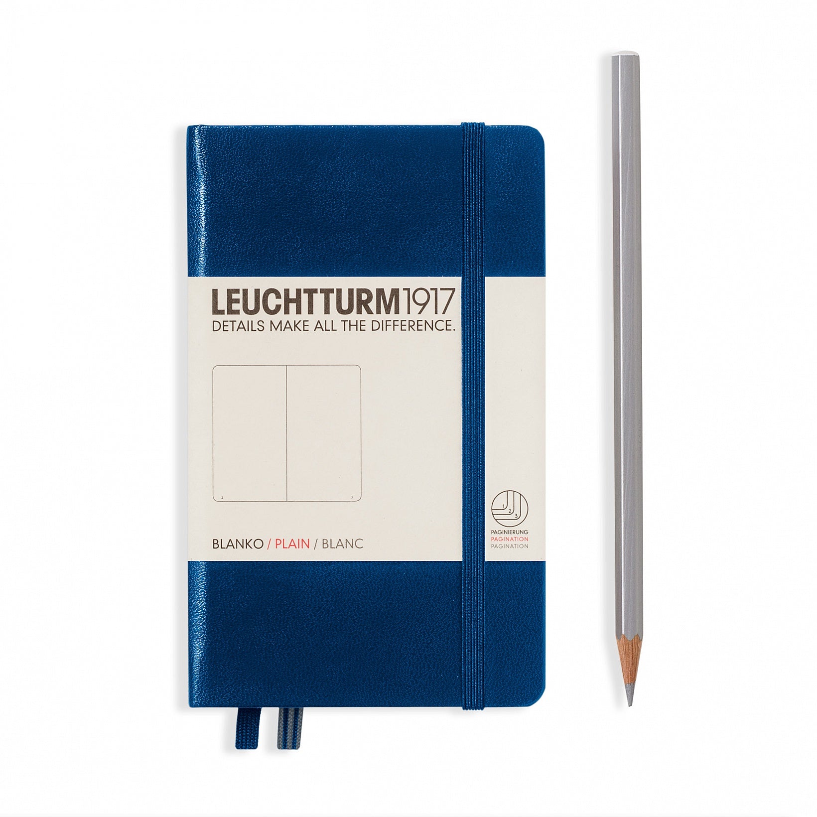 Leuchtturm1917 - A6 Blank Hardcover Notebook (multiple colours available) - Smidapaper Ikigai Shop