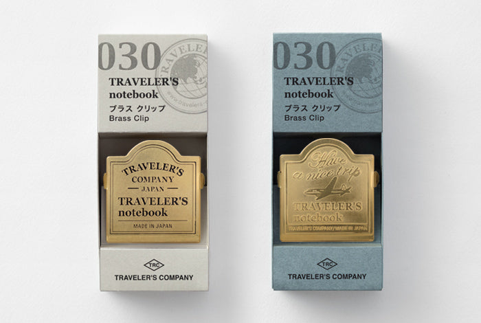 Traveler's Notebook Brass Clip - Smidapaper Ikigai Shop