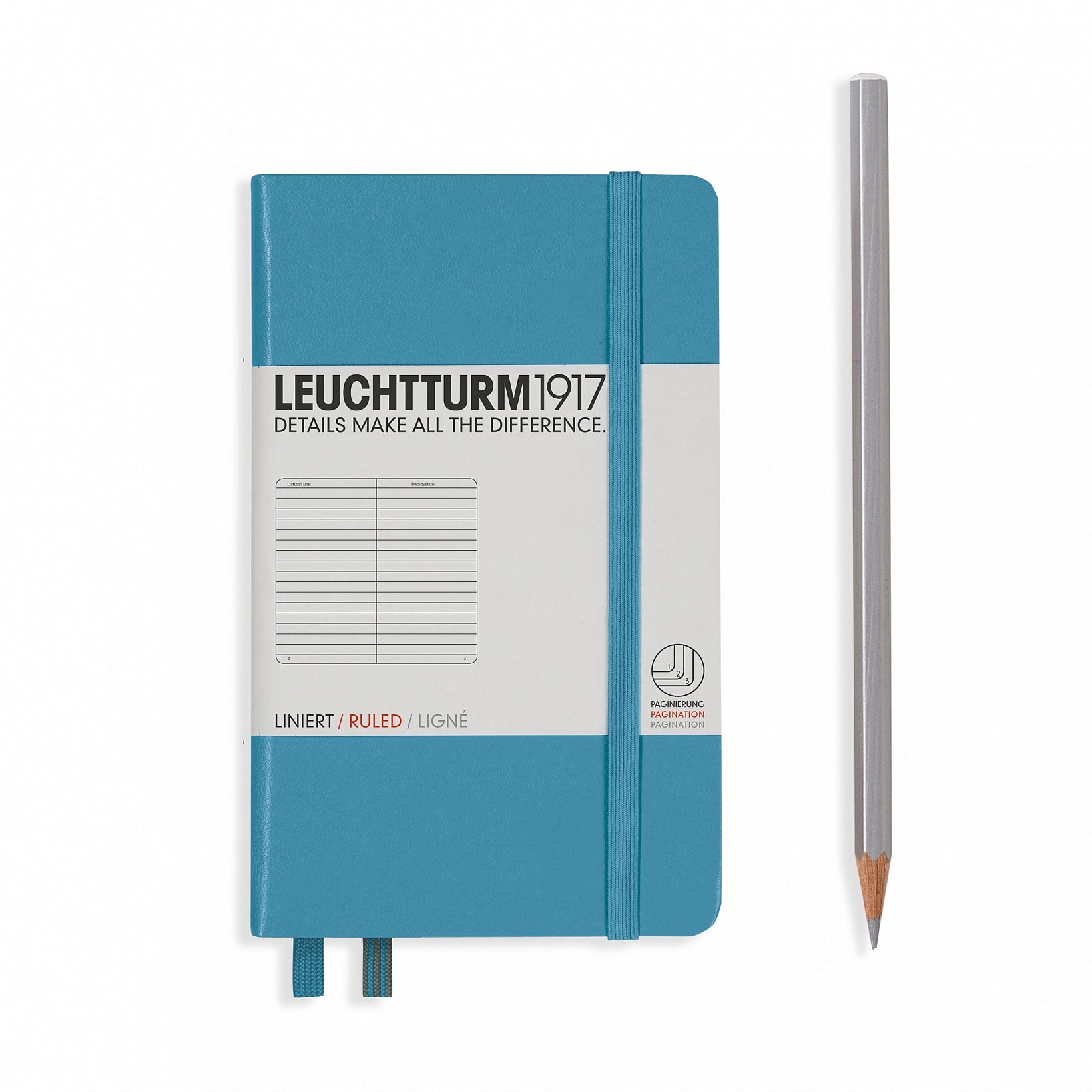Leuchtturm1917 - A6 Ruled Hardcover Notebook (multiple colours available) - Smidapaper Ikigai Shop