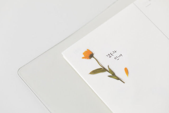 Appree Pressed Stickers- 007 Freesia - Smidapaper Ikigai Shop