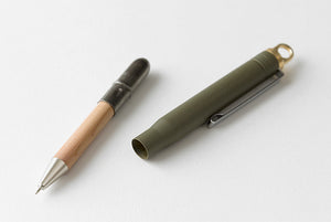 Traveler's Company TN Brass Ballpoint Pen-Olive (Limited Edition) - Smidapaper Ikigai Shop