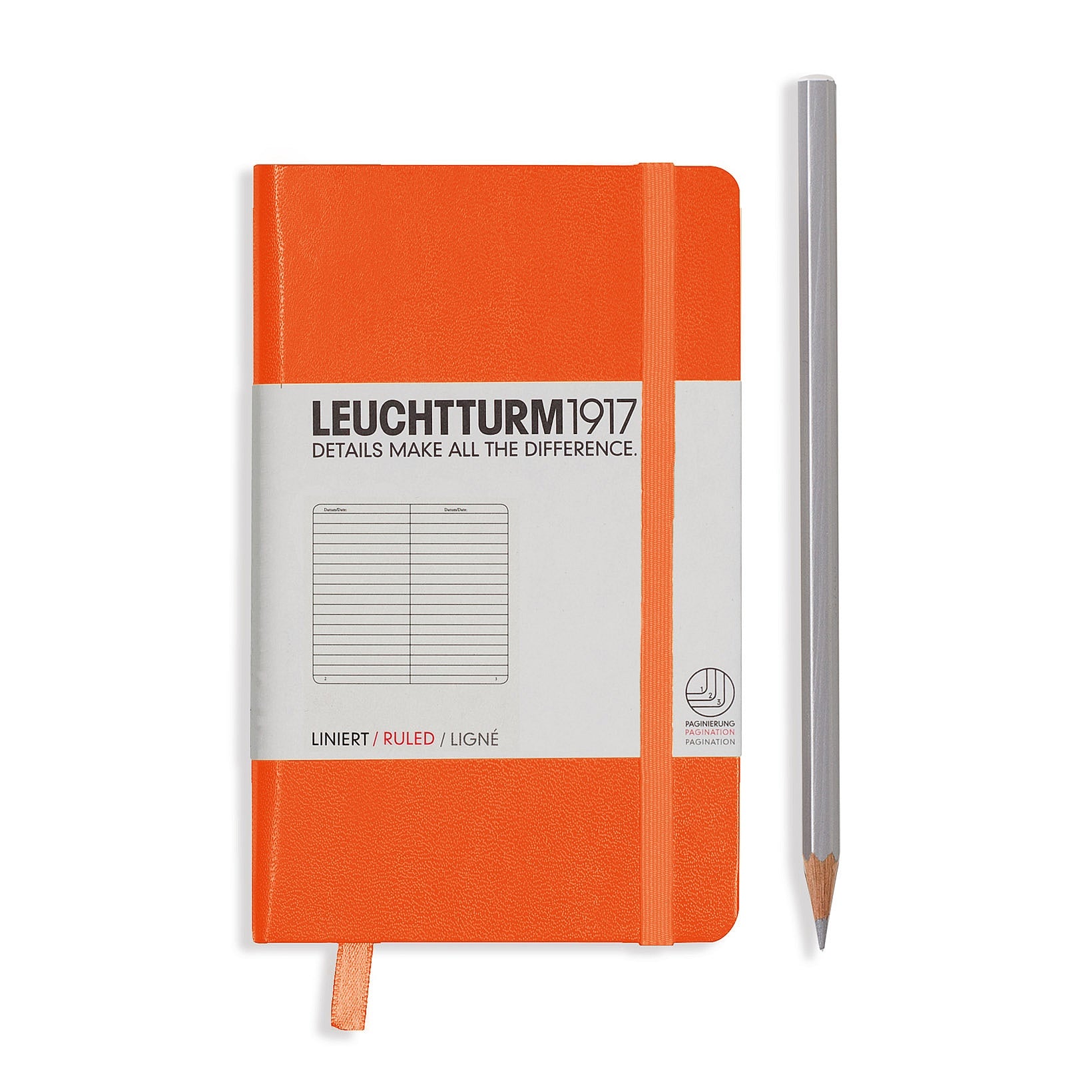 Leuchtturm1917 - A6 Ruled Hardcover Notebook (multiple colours available) - Smidapaper Ikigai Shop