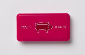 Midori D-Clips Box Pig - Smidapaper Ikigai Shop