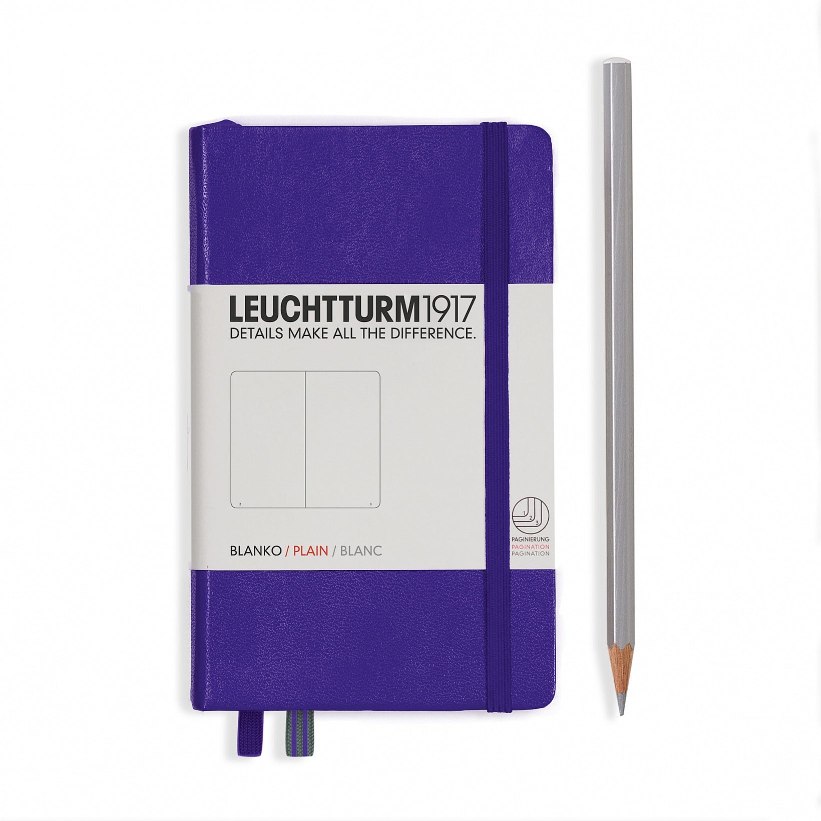Leuchtturm1917 - A6 Blank Hardcover Notebook (multiple colours available) - Smidapaper Ikigai Shop