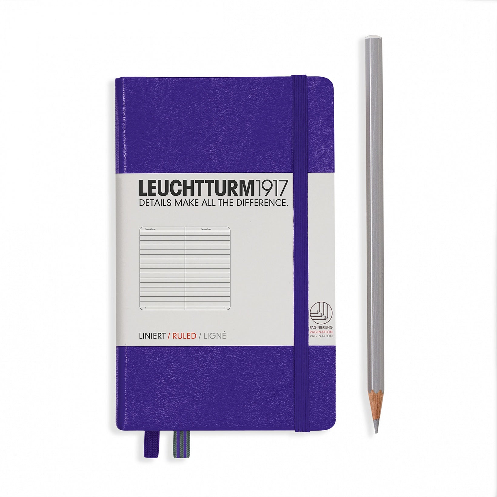 Leuchtturm1917 - A6 Ruled Hardcover Notebook (multiple colours available) - Smidapaper Ikigai Shop
