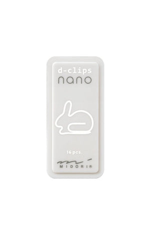 Midori D-Clips Nano Rabbit - Smidapaper Ikigai Shop