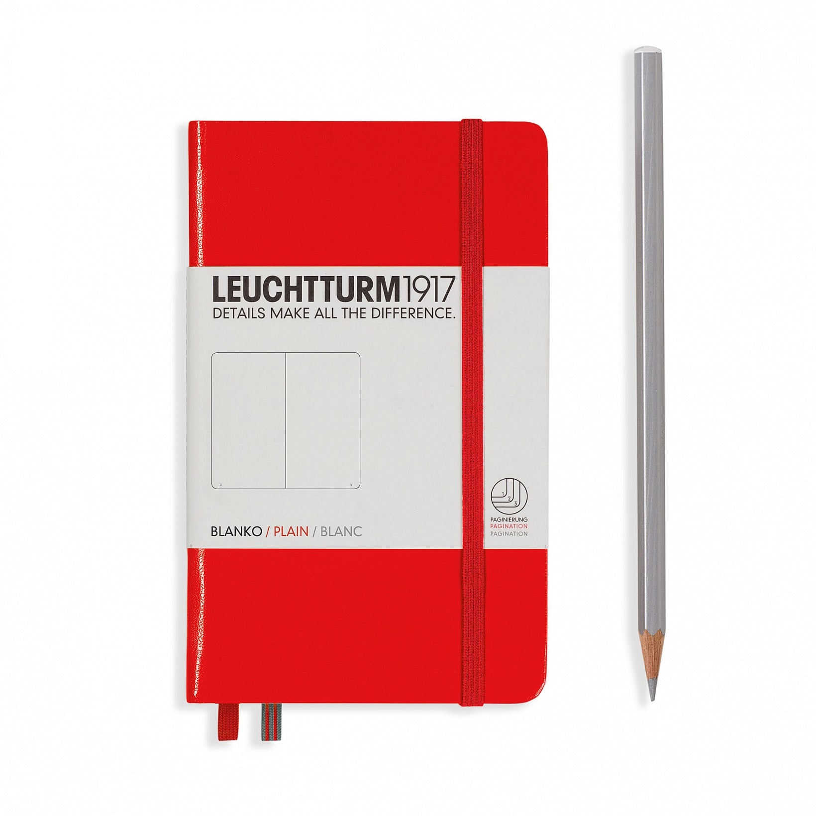 Leuchtturm1917 - A6 Blank Hardcover Notebook (multiple colours available) - Smidapaper Ikigai Shop