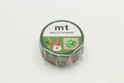 MT Washi Tape - Christmas 2016 Red & Green MTCMAS71 - Smidapaper Ikigai Shop