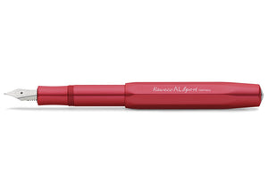 Kaweco AL Sport Fountain Pen - Deep Red - Smidapaper Ikigai Shop