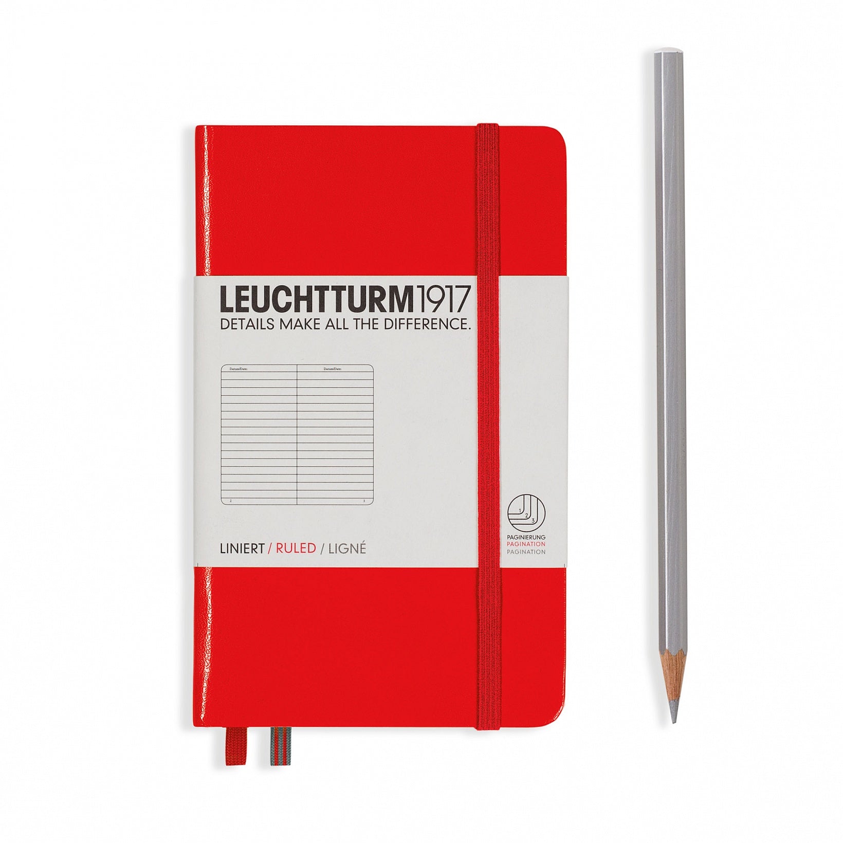 Leuchtturm1917 - A6 Ruled Hardcover Notebook (multiple colours available) - Smidapaper Ikigai Shop