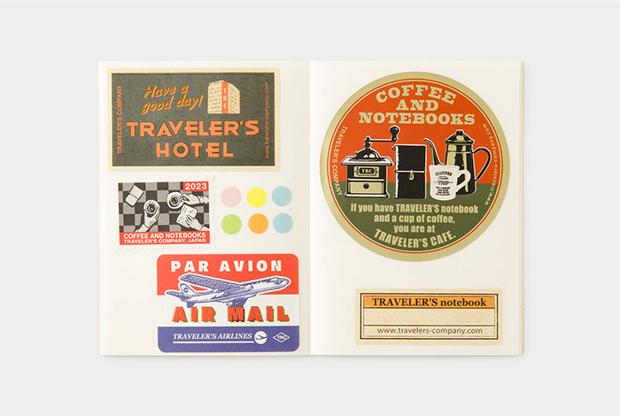 Traveler's Notebook Refill - Passport Size - 017 Sticker Release Paper