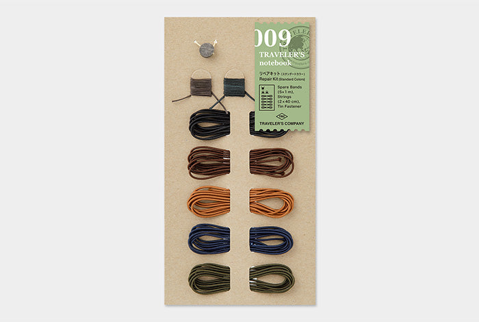Traveler's Notebook Refill - Regular Size - 009 Repair Kit (Standard Colours)