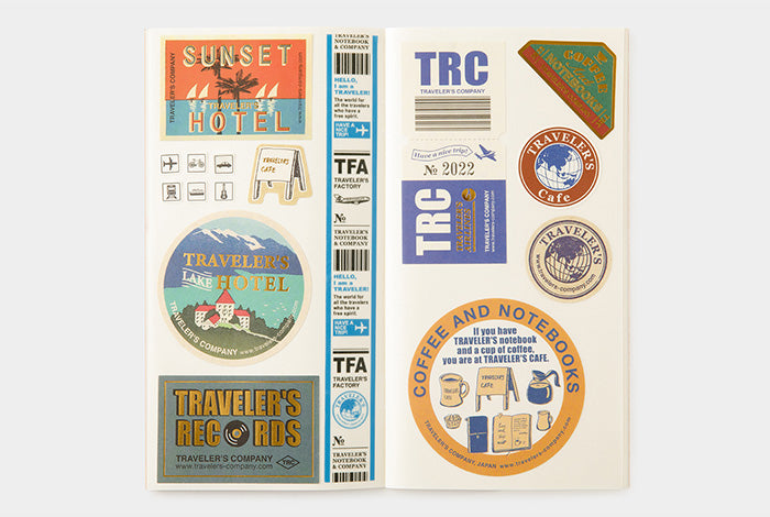 Traveler's Notebook Refill - Regular Size - 031 Sticker Release Paper