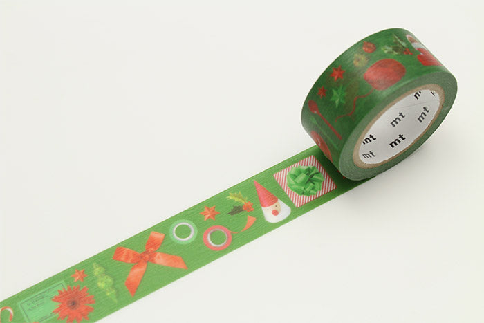 MT Washi Tape - Christmas 2016 Red & Green MTCMAS71 - Smidapaper Ikigai Shop