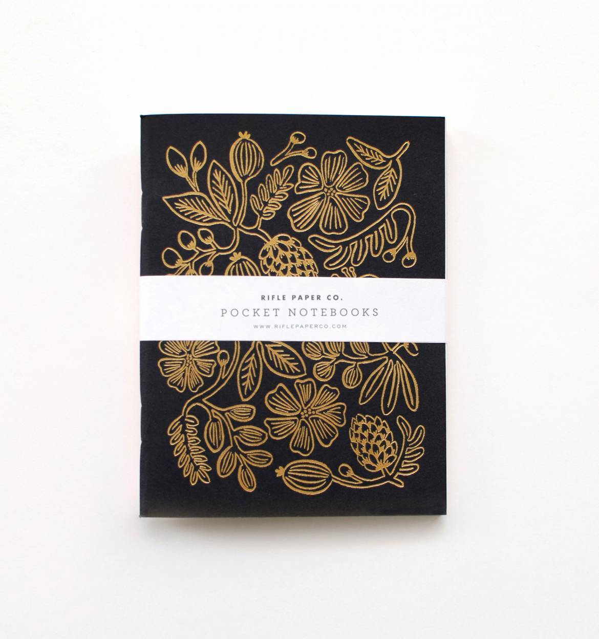 Rifle Paper Co. Everyday Pocket Notebooks Gold Foil Pair of Pocket Notebooks - Smidapaper Ikigai Shop