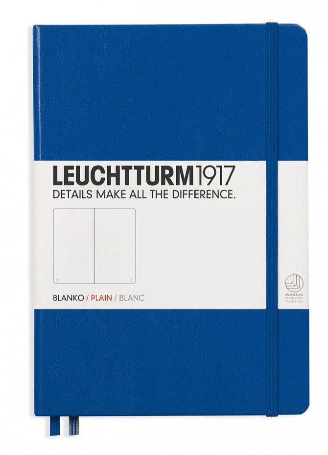 Leuchtturm1917 - A5 Medium Blank Notebook (multiple colours available) - Smidapaper Ikigai Shop