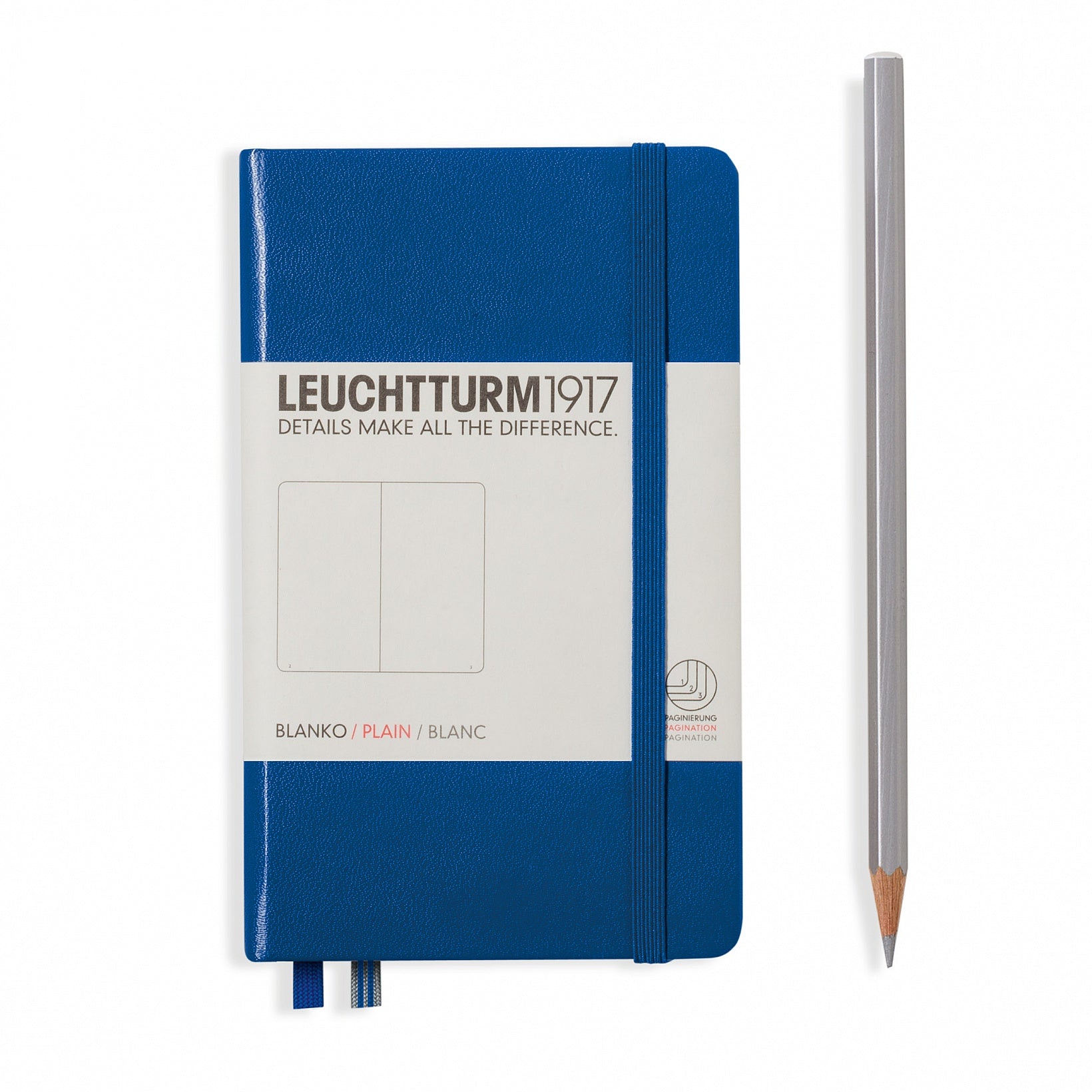 Leuchtturm1917 - A6 Blank Hardcover Notebook (multiple colours available) - Smidapaper Ikigai Shop