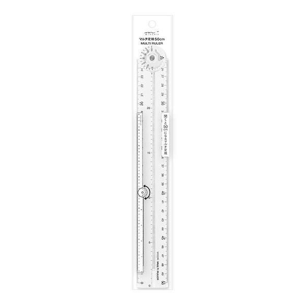 Midori Multi-Ruler 50cm - Smidapaper Ikigai Shop