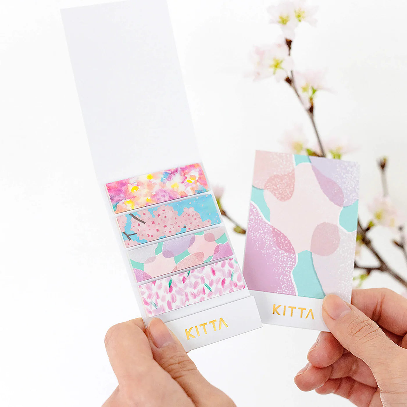 KITTA  Washi Tape -EC-KITE004 Cherry Blossoms (Limited)
