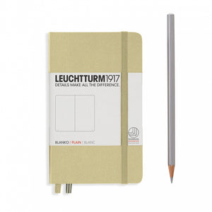 Leuchtturm1917 - A6 Blank Hardcover Notebook (multiple colours available) - Smidapaper Ikigai Shop