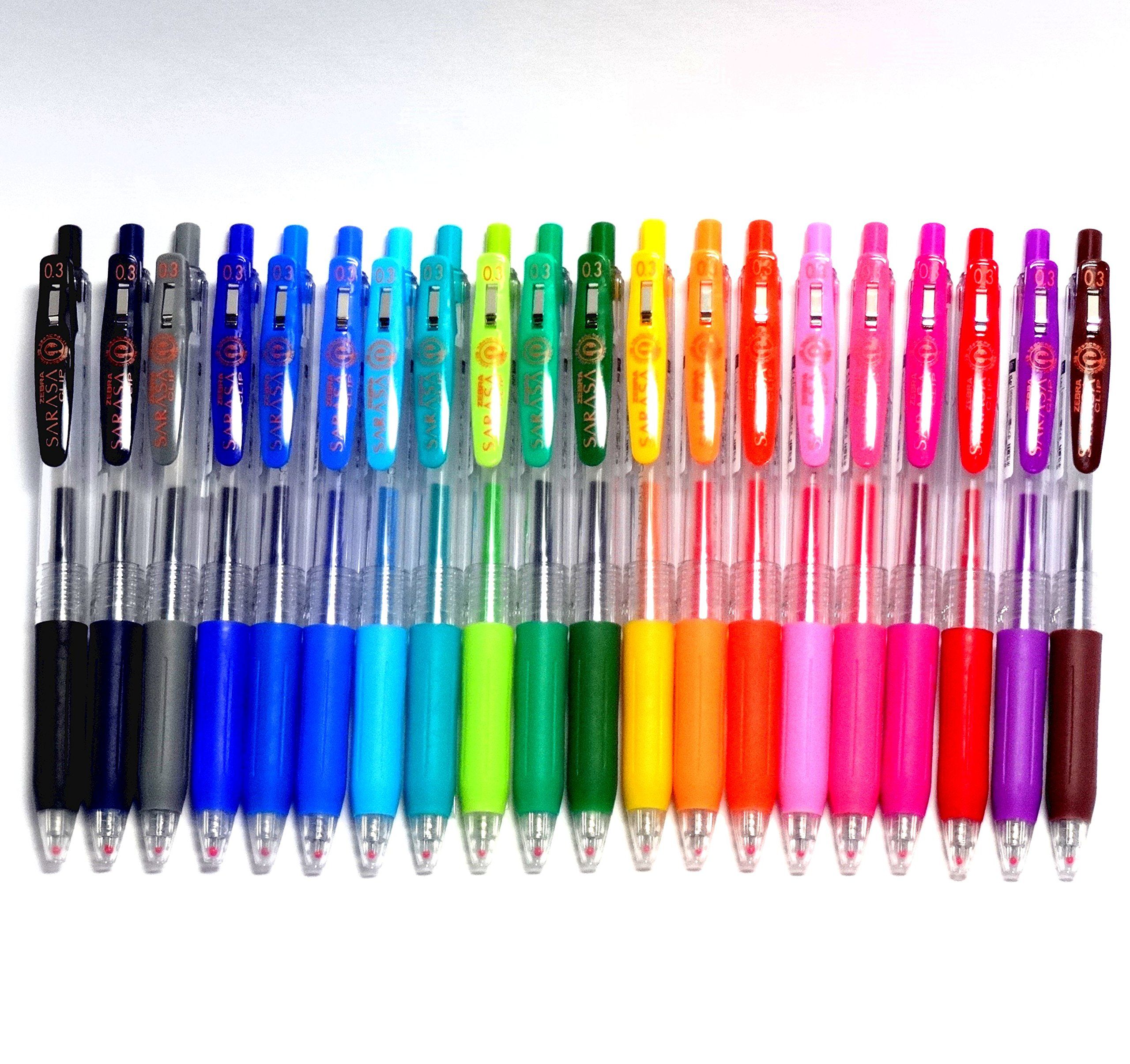 Zebra Sarasa Clip 0.3 (20 colours, sold separately) - Smidapaper Ikigai Shop