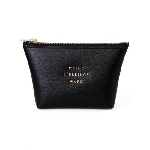 Classic Series Fastener Pouch S - Black - Smidapaper Ikigai Shop