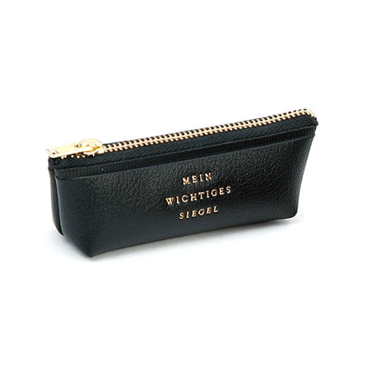 Classic Series Fastener Seal Case - Black - Smidapaper Ikigai Shop