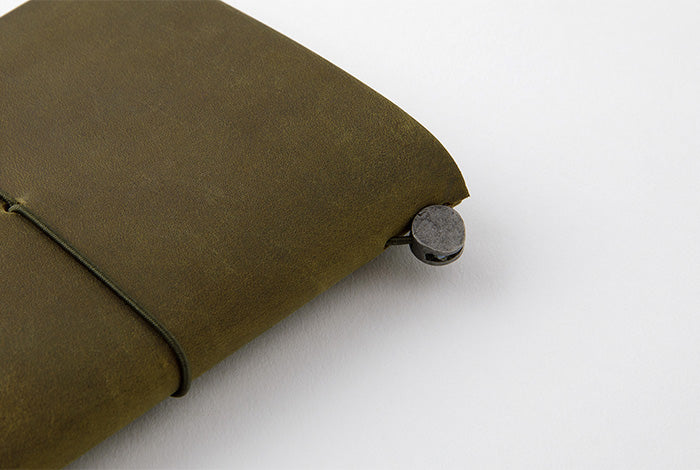Traveler's Notebook - Passport Size - Olive Leather