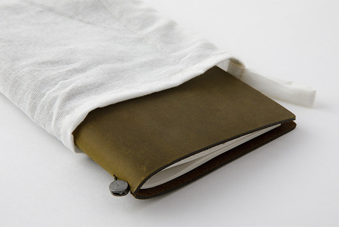 Traveler's Notebook - Regular Size - Olive Leather