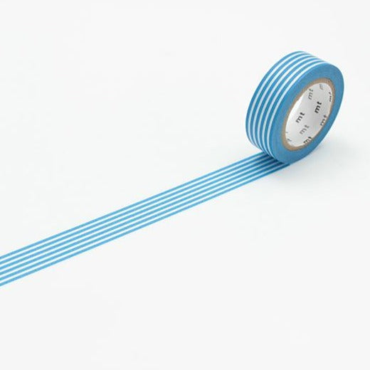 MT Washi Tape - Border Sky Blue MT01D255 - Smidapaper Ikigai Shop