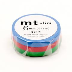 MT Washi Tape - Slim Set H MTSLIM14 - Smidapaper Ikigai Shop