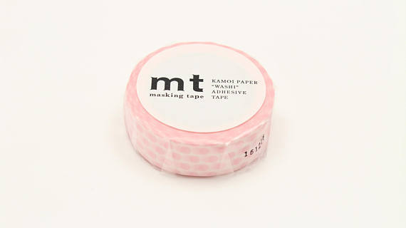 MT Washi Tape - Dot Strawberry Milk MT01D357 - Smidapaper Ikigai Shop