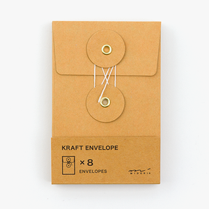 MD Kraft Envelope Small - Smidapaper Ikigai Shop