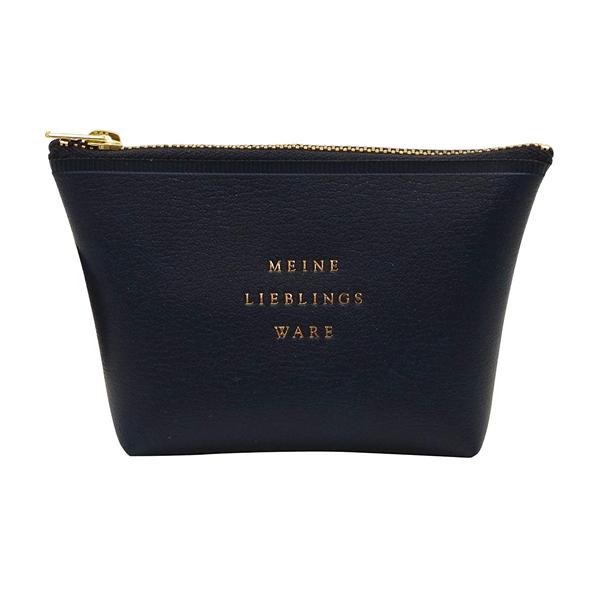 Classic Series Fastener Pouch L - Navy - Smidapaper Ikigai Shop