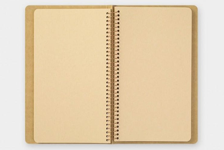 MD Spiral Ring A5 Camel Notebook - Smidapaper Ikigai Shop