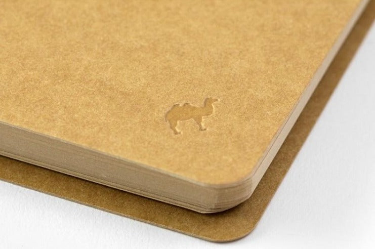 MD Spiral Ring A5 Camel Notebook - Smidapaper Ikigai Shop