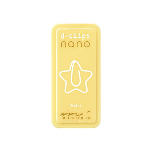 Midori D-Clips Nano Star - Smidapaper Ikigai Shop