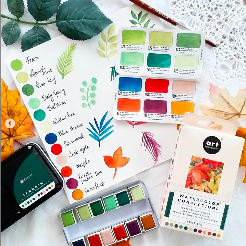 Prima Marketing Watercolor Confections-Terrains - Smidapaper Ikigai Shop